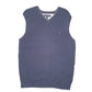 Mens Navy Tommy Hilfiger Knit Sweater Vest V Neck Jumper