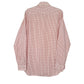 Mens Red Burberry  Long Sleeve Shirt