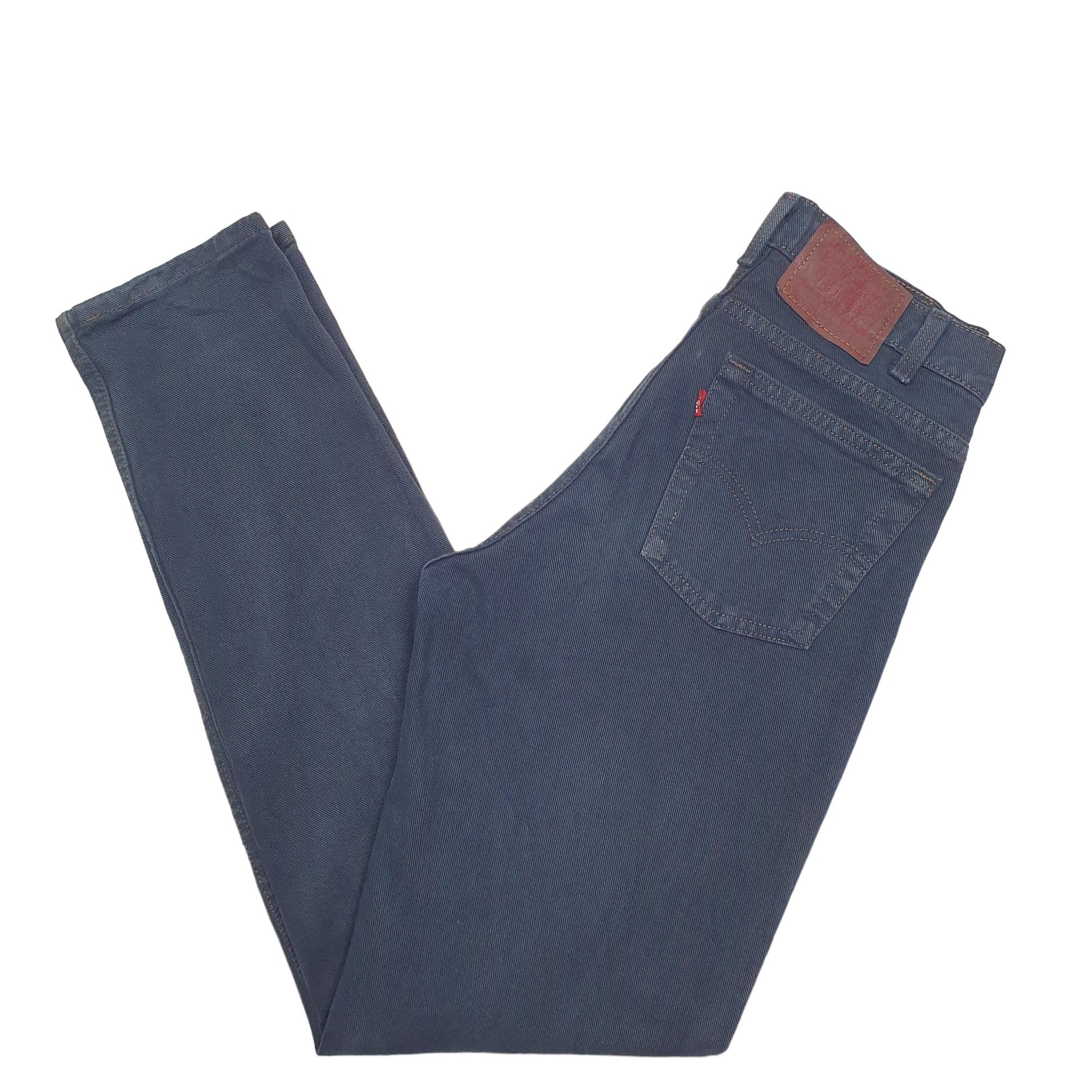 Mens Black Levis Made In USA 550 JeansW30 L34