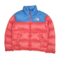 Mens Red The North Face Nuptse 700  Coat