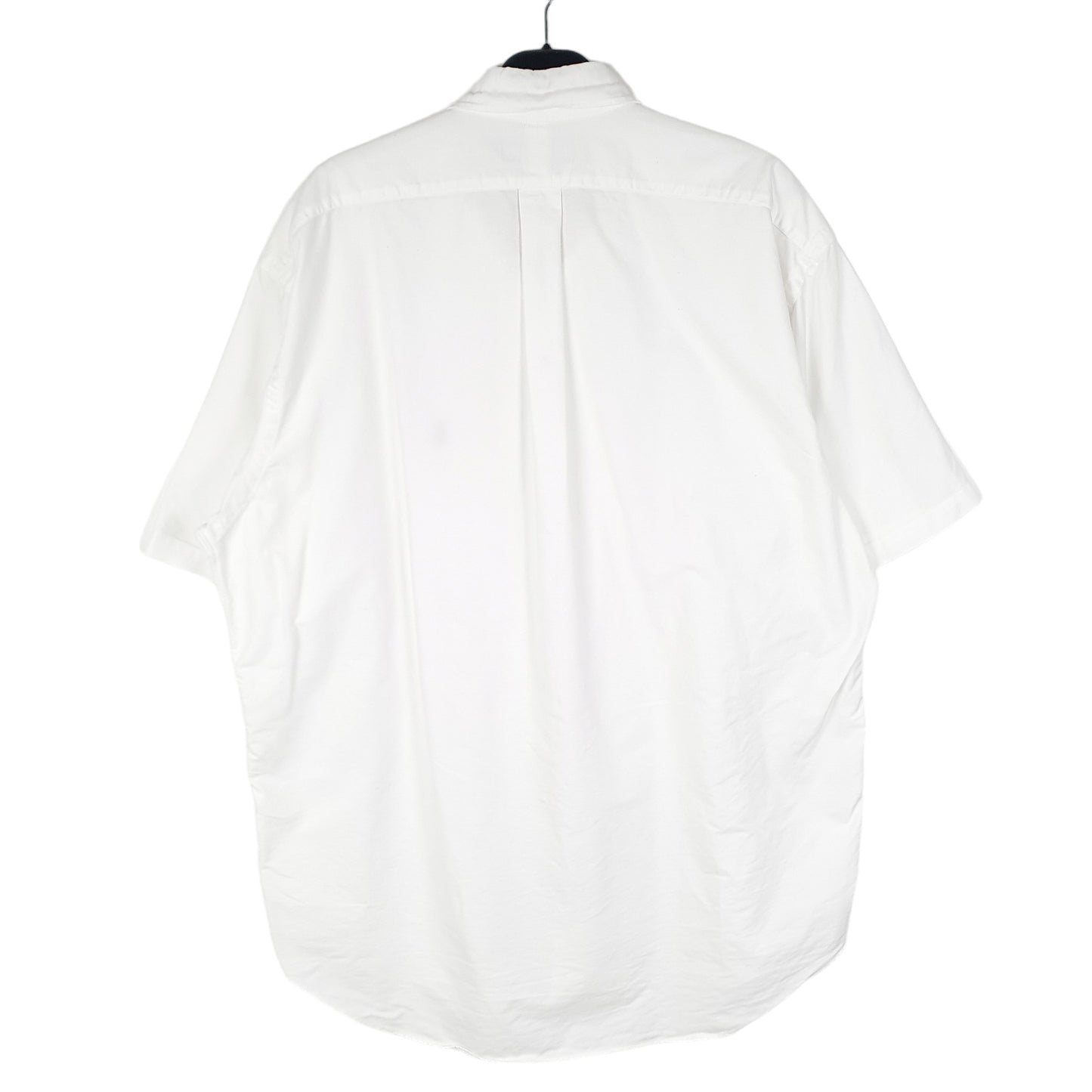 Mens White Ralph Lauren Oxford Short Sleeve Shirt