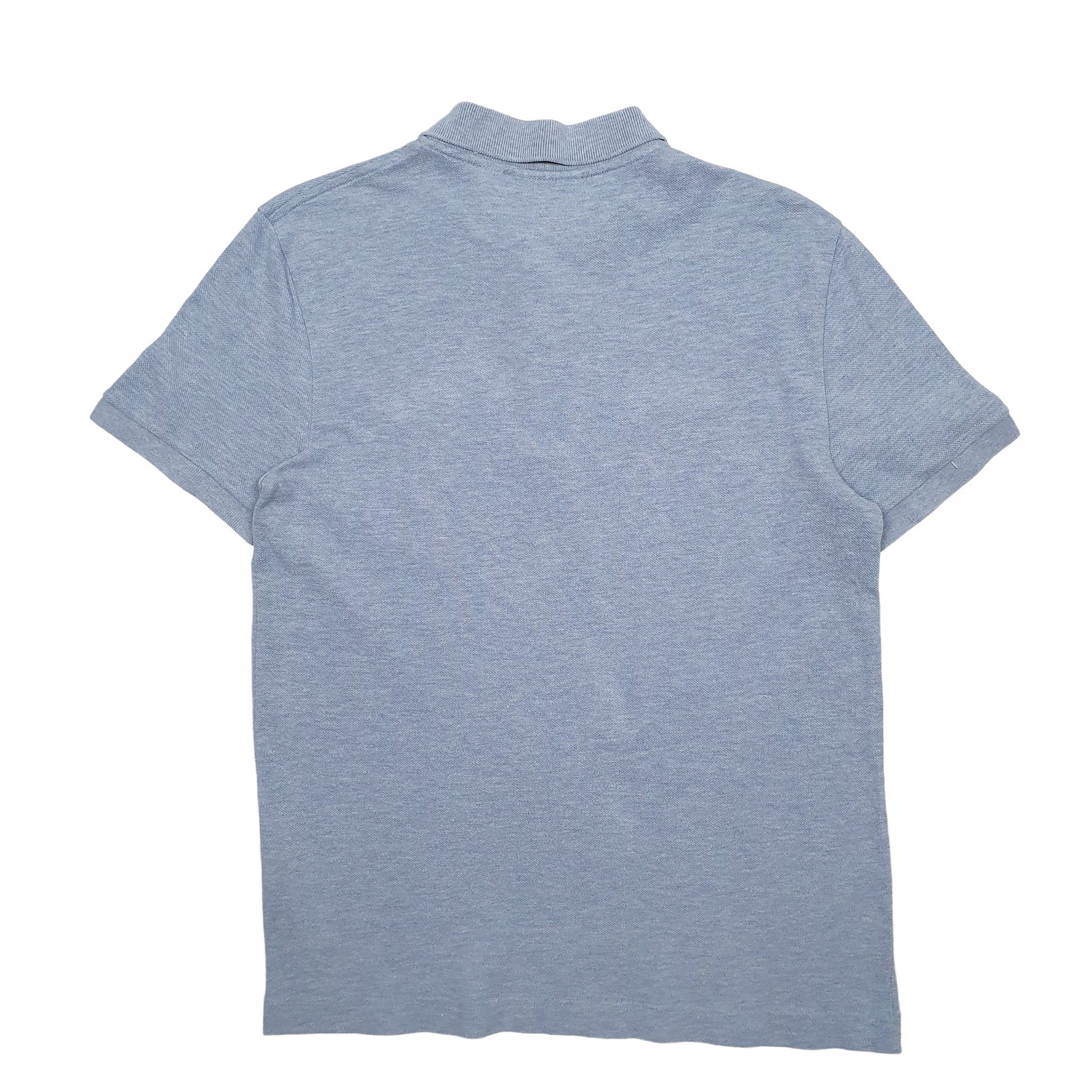 Mens Blue Lacoste  Short Sleeve Polo Shirt