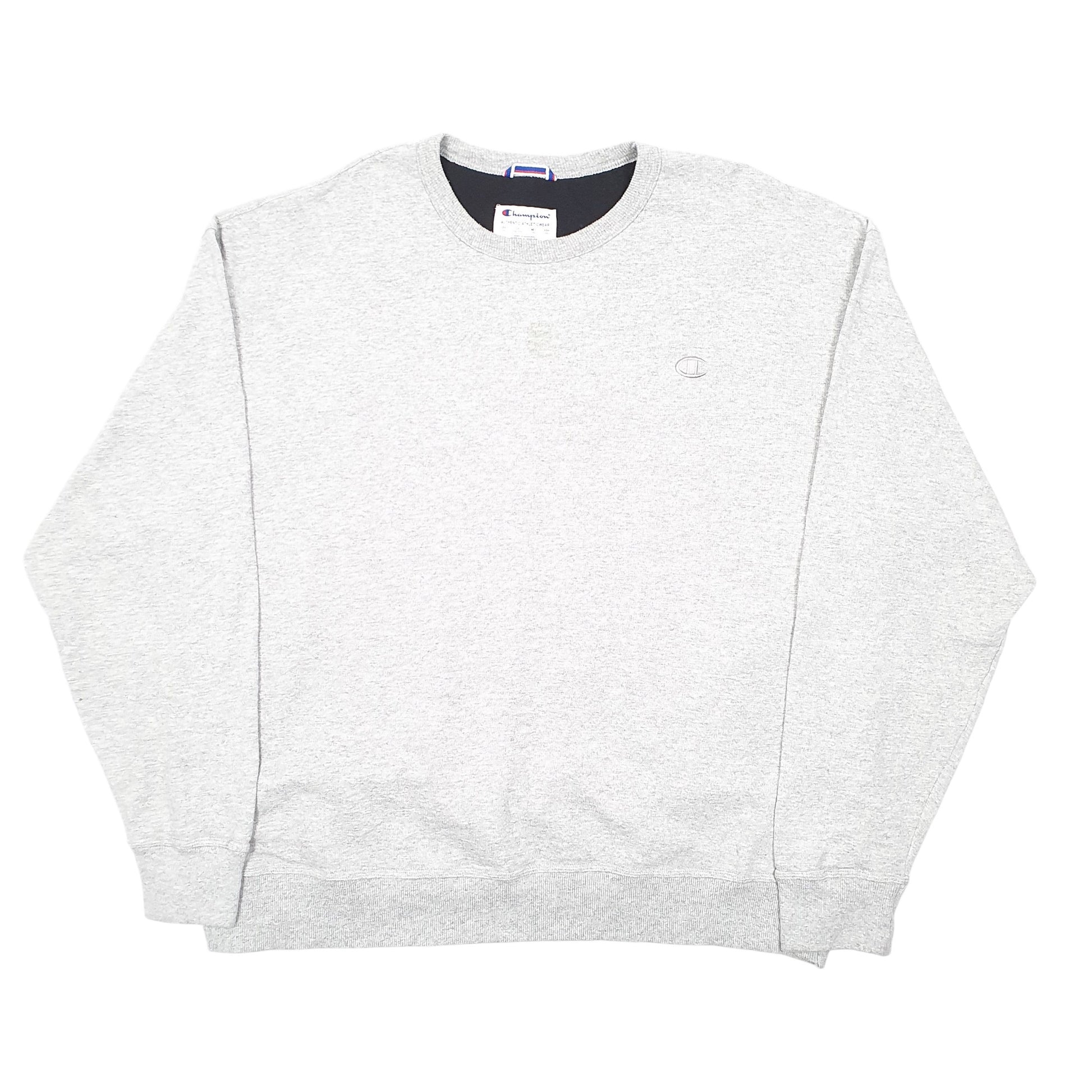Mens Grey Champion  Crewneck Jumper