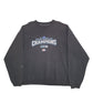 Mens Black Reebok 2005 Conference Champions Seattle Seahawks Vintage Crewneck Jumper