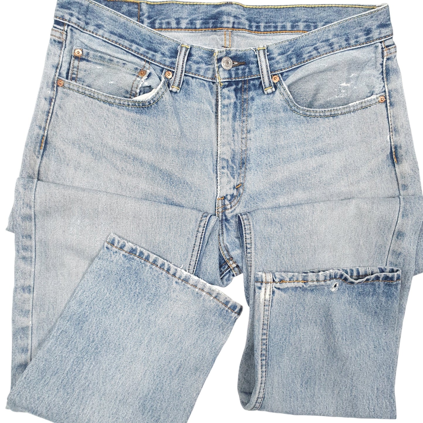 Mens Blue Levis  505 JeansW34 L30