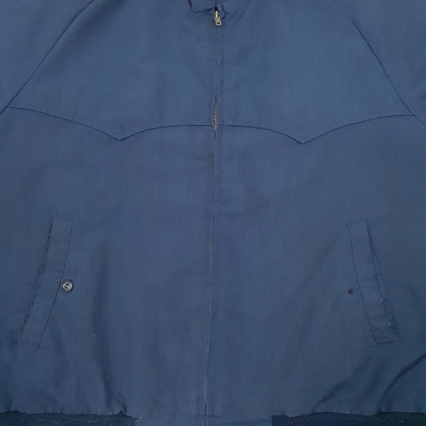 Mens Navy Wrangler Vintage 70s 80s Made In USA  Coat