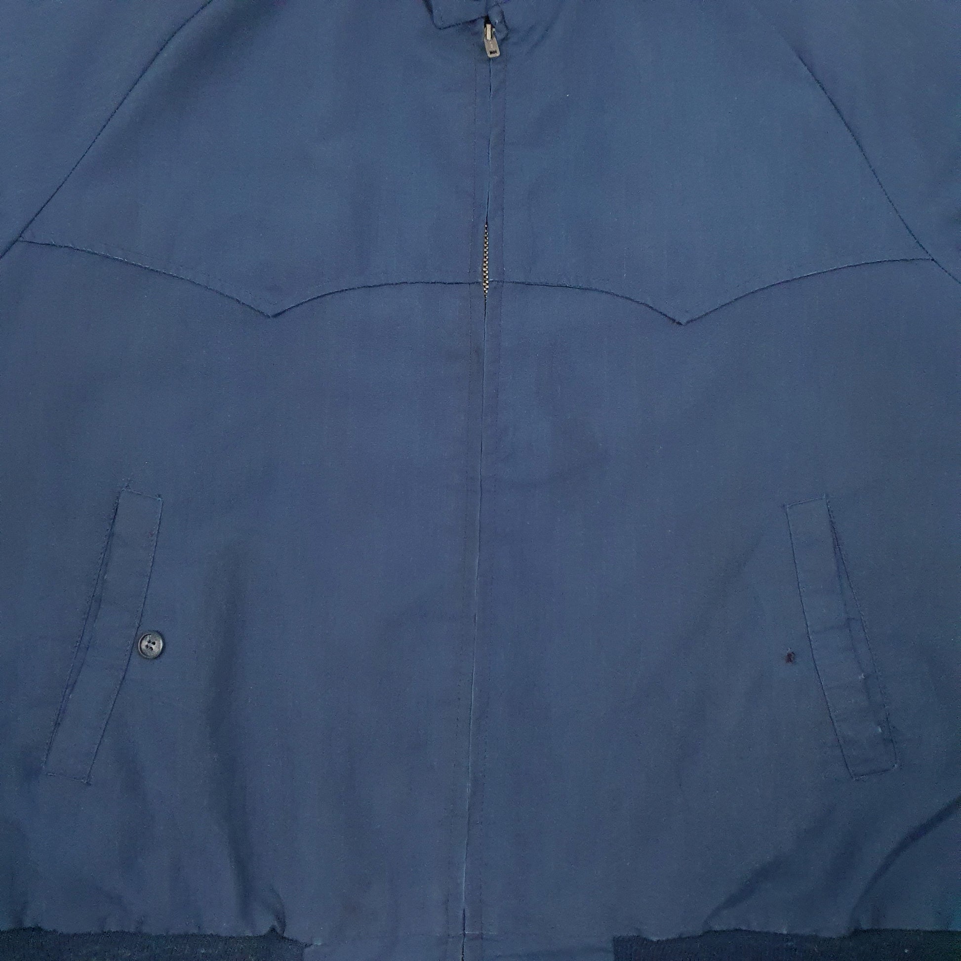 Mens Navy Wrangler Vintage 70s 80s Made In USA  Coat