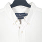 Mens White Ralph Lauren Oxford Long Sleeve Shirt