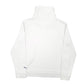 Womens White Puma Roll Neck Sweater Active Crewneck Jumper