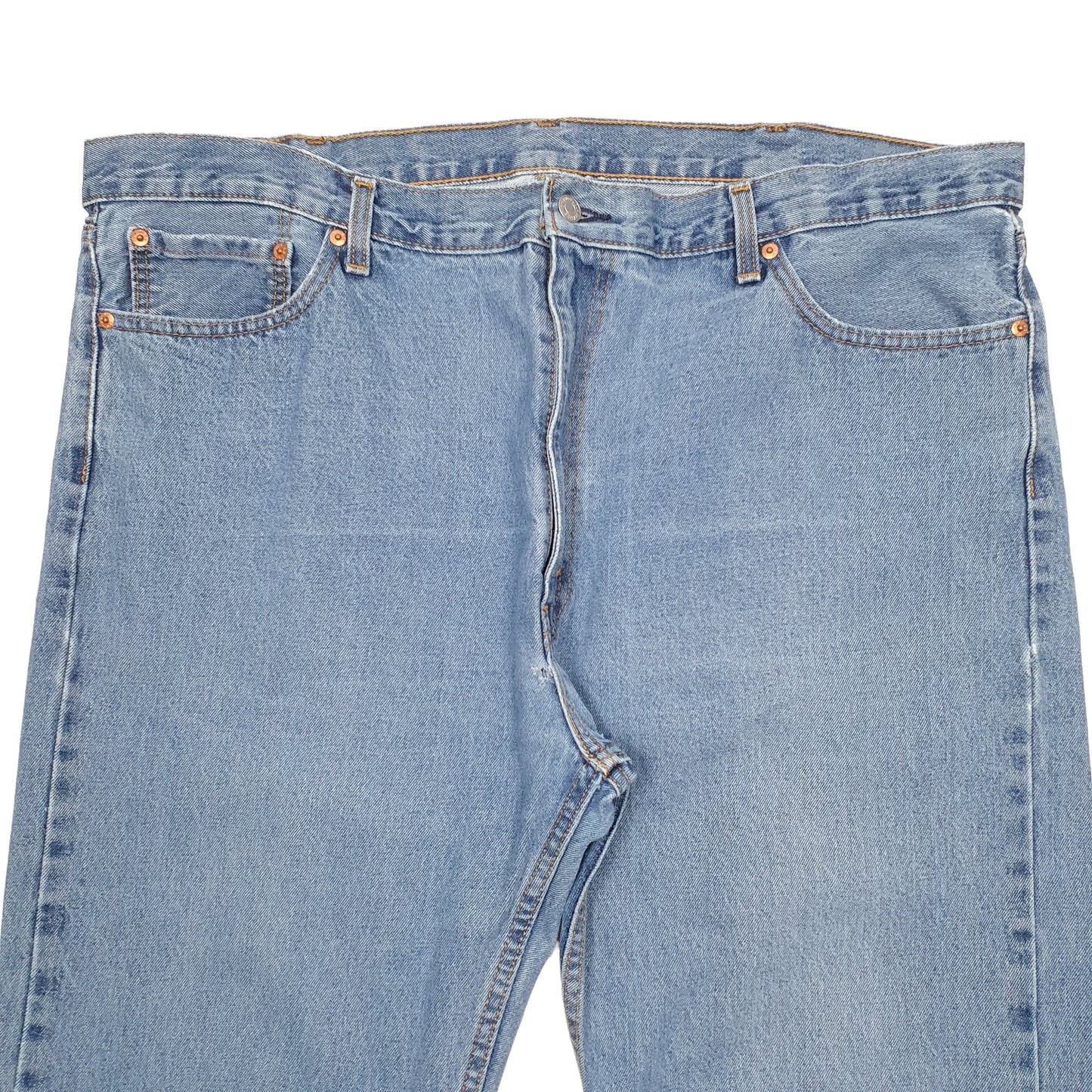 Mens Blue Levis  505 JeansW44 L32