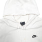 Mens White Nike  Hoodie Jumper