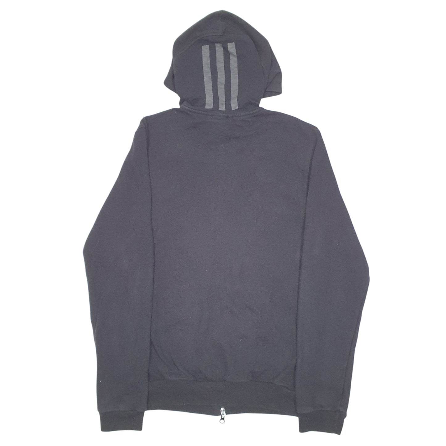 Womens Black Adidas Hoodie Womens Basketball Full Zip Jumper