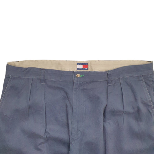 Mens Navy Tommy Hilfiger Crest Chino Trousers