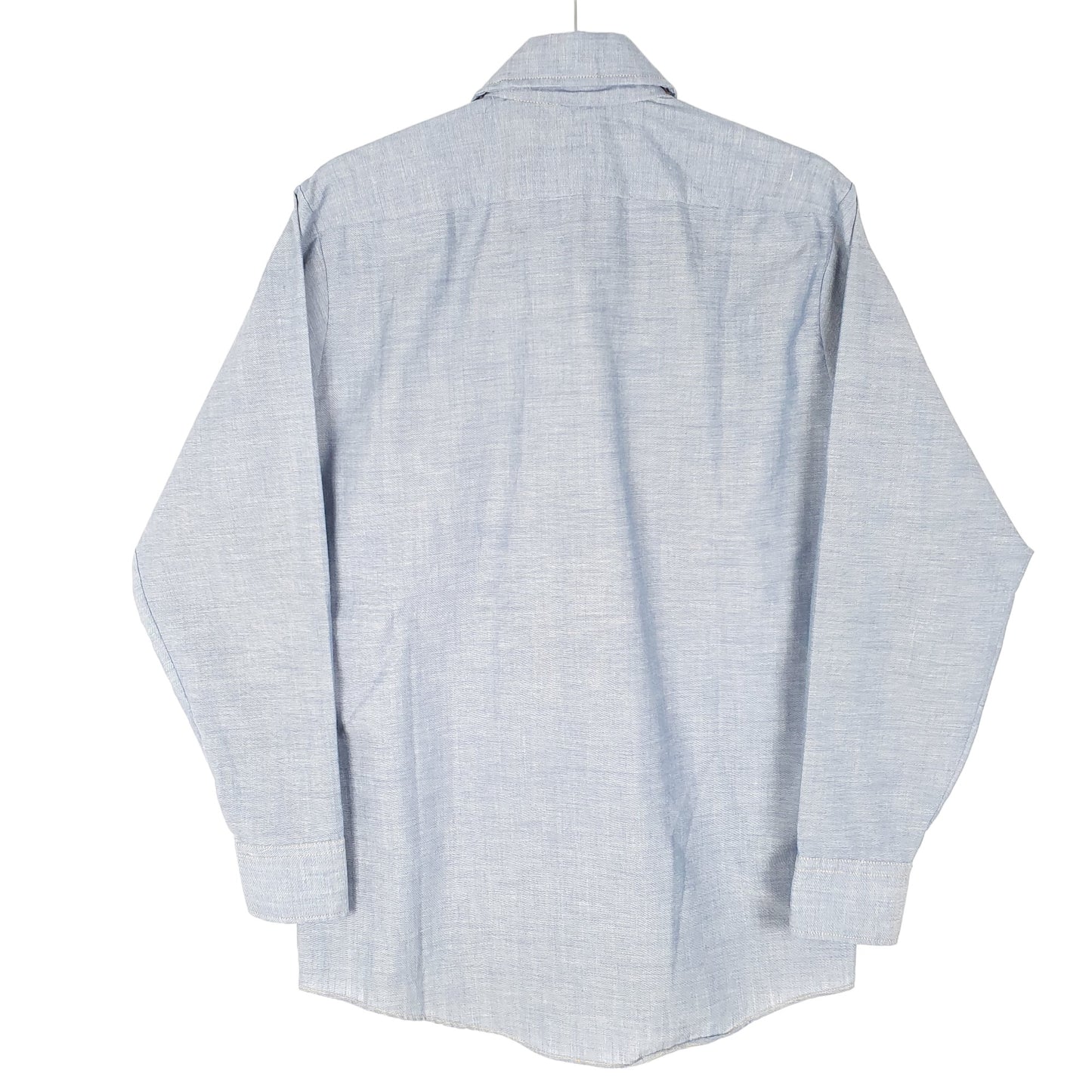 Mens Blue Levis Vintage Orange Tab Retro Casual Long Sleeve Shirt