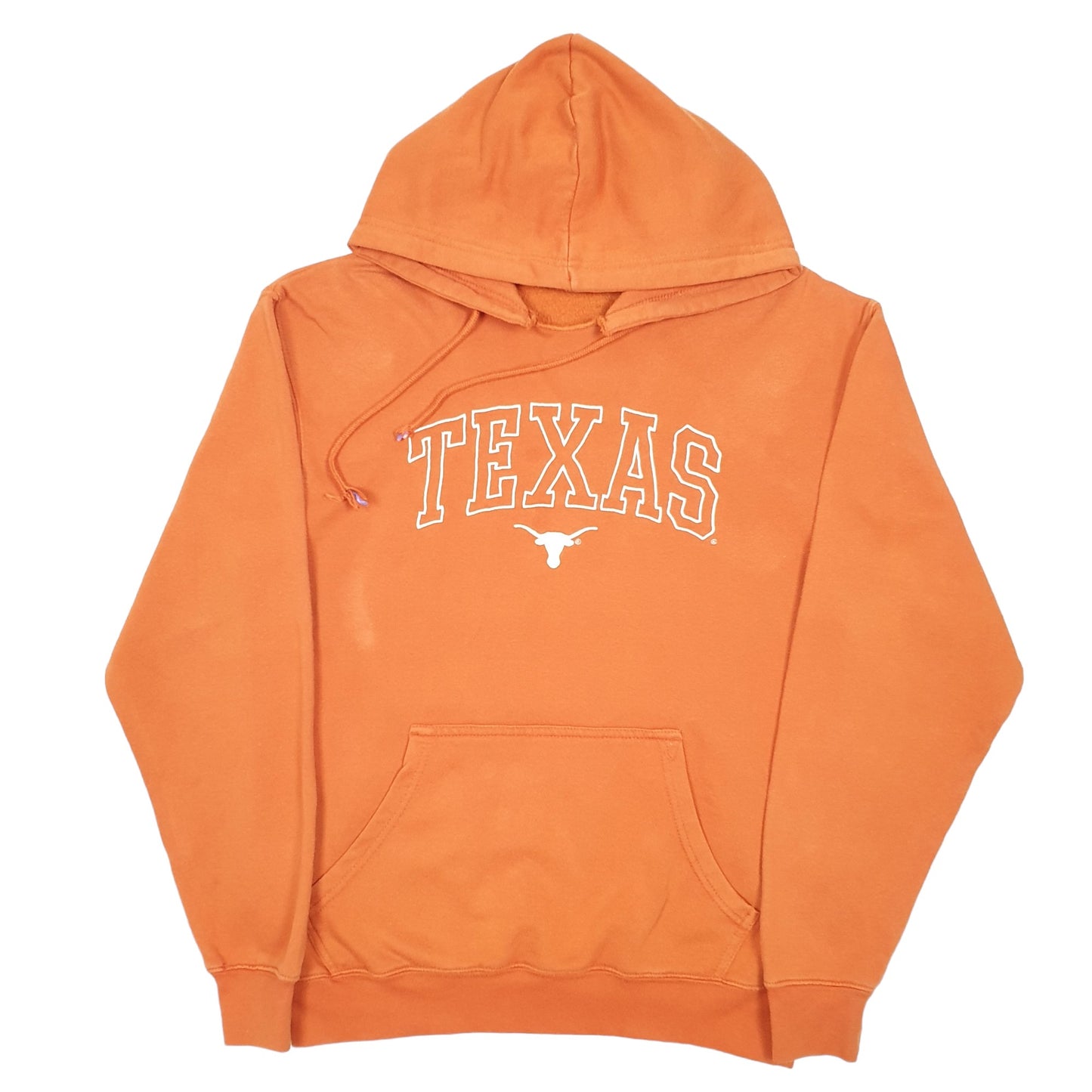 Mens Orange Pro Edge Texas Longhorns American Football Hoodie Jumper