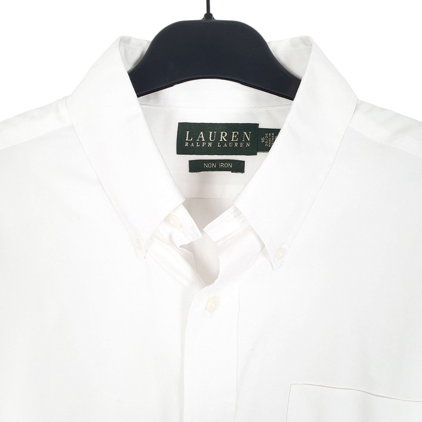 Mens White Lauren Ralph Lauren  Long Sleeve Shirt