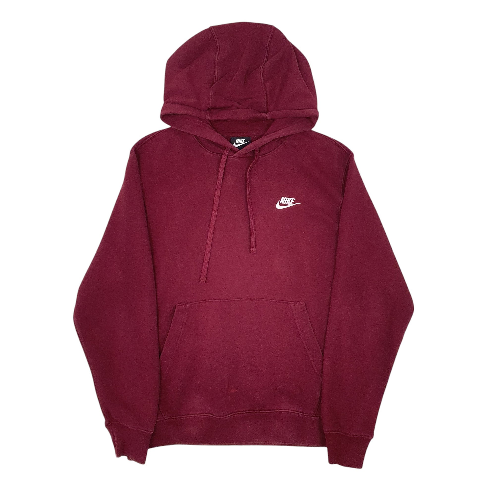 Mens Burgundy Nike  Hoodie Jumper