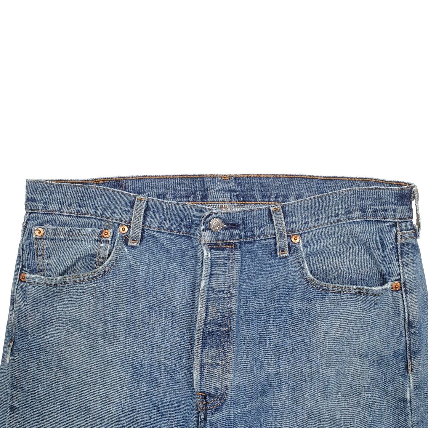 Mens Blue Levis 501 Denim Jorts Denim Shorts