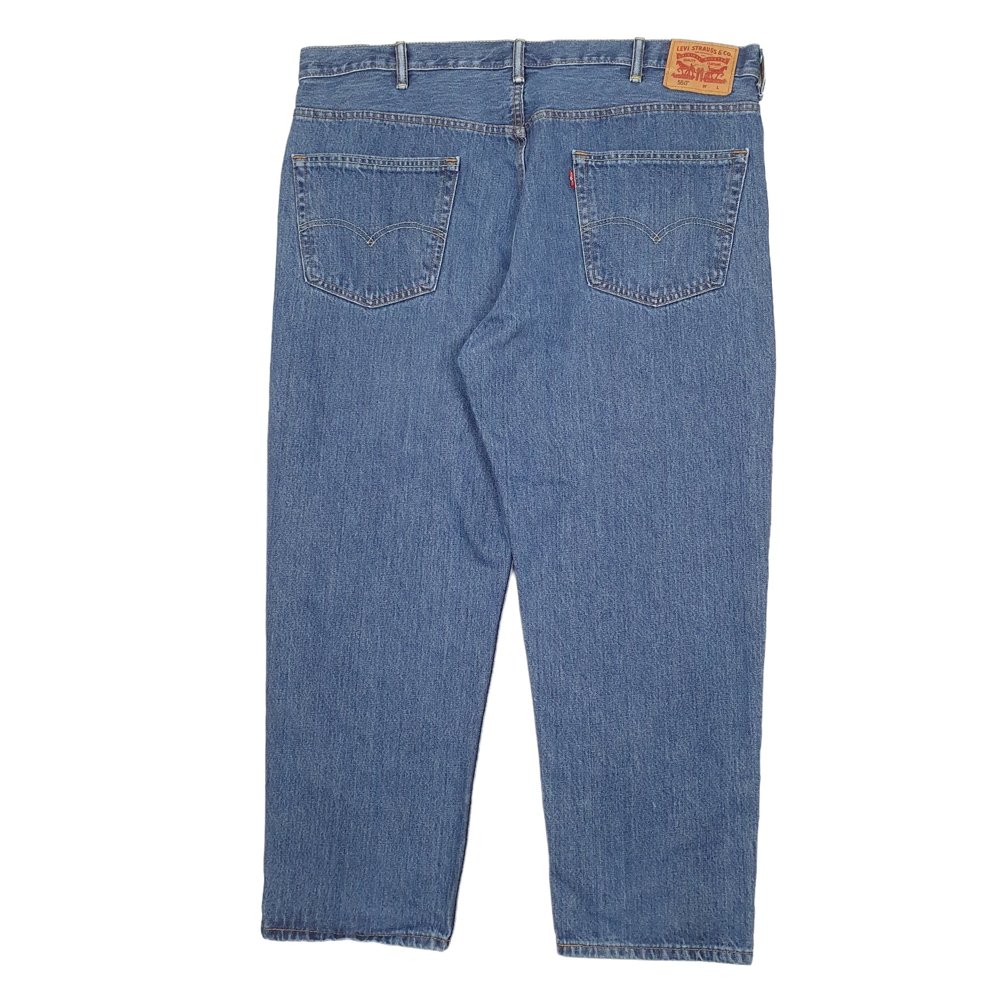 Mens Blue Levis  550 JeansW42 L28