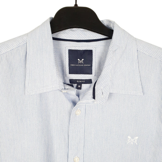 Mens Blue Crew Clothing Company  Long Sleeve Shirt