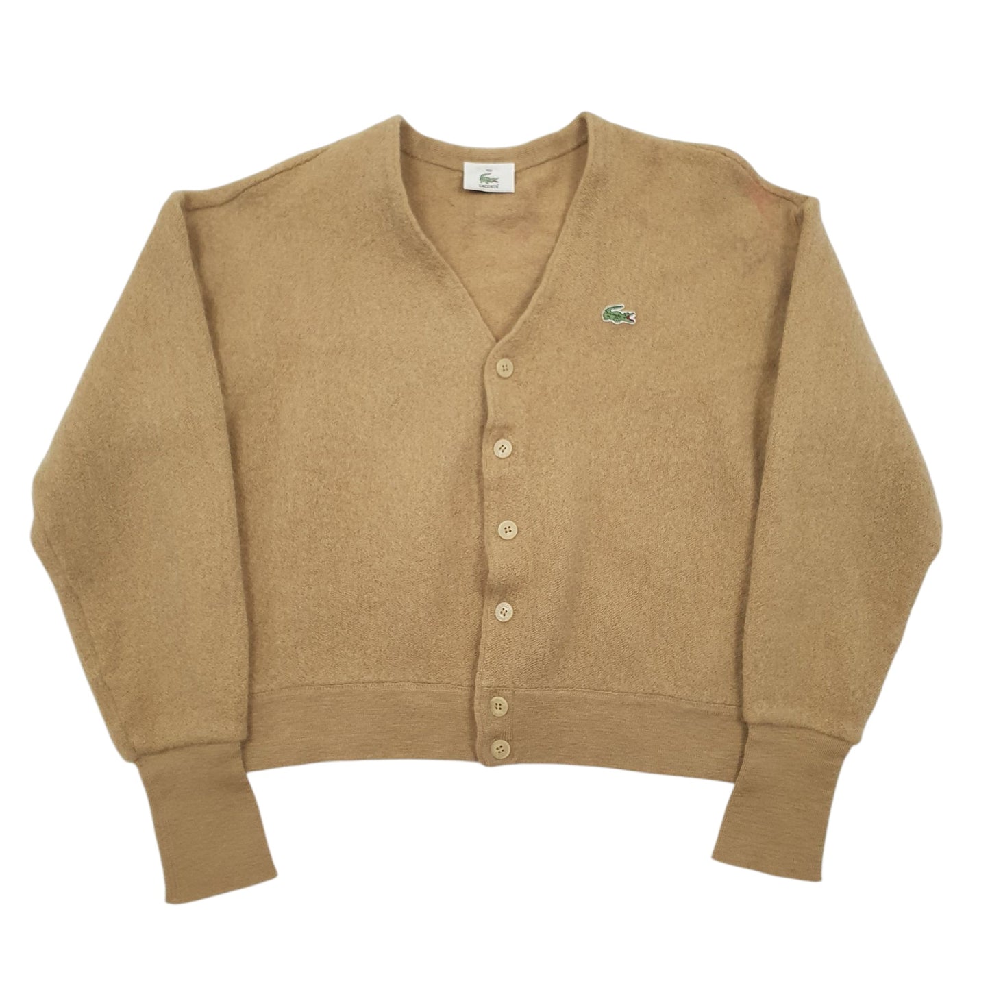 Womens Beige Lacoste  Cardigan Jumper