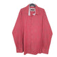 Mens Red Albertini Floral Long Sleeve Shirt