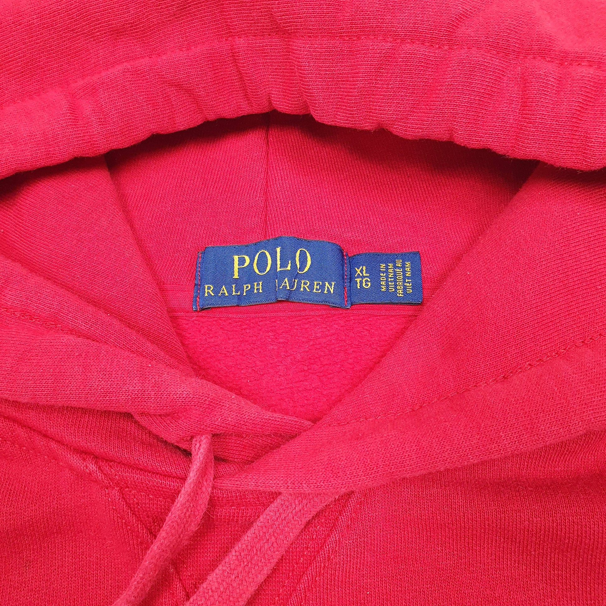 Mens Red Polo Ralph Lauren  Hoodie Jumper
