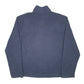 Mens Navy Starter  Quarter Zip Jumper