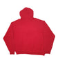 Mens Red Jerzees USA College Football Hoodie Jumper