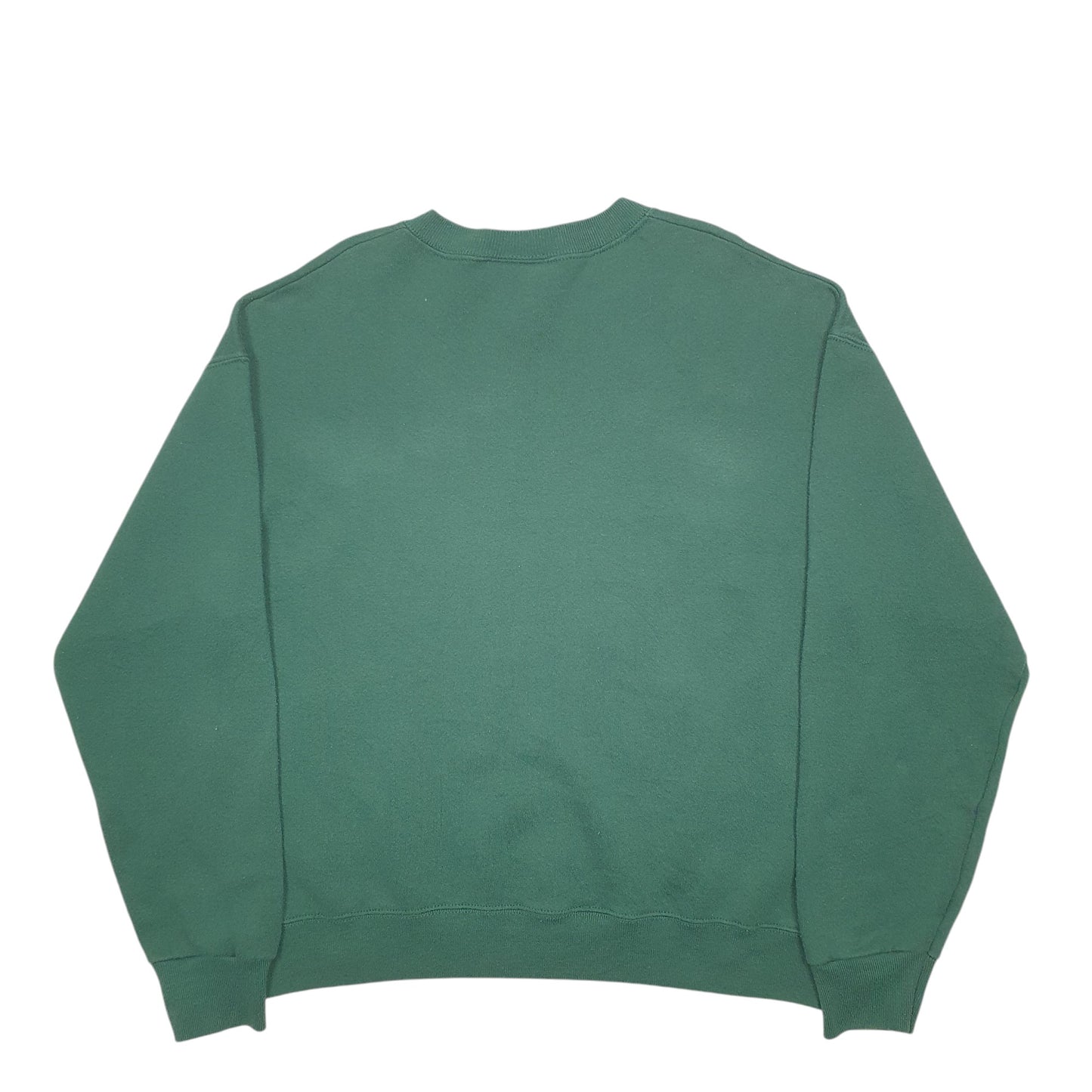 Mens Green Lee Green Bay Packers NFL Vintage 90's Made In USA Crewneck Jumper