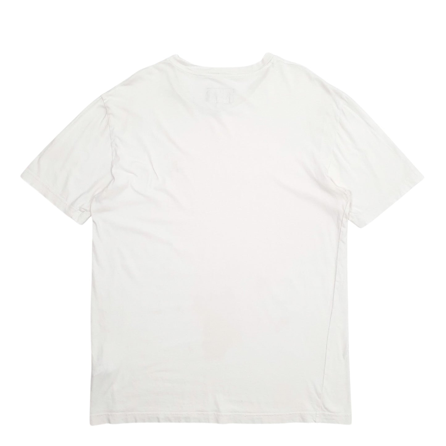 Mens White Armani Jeans  Short Sleeve T Shirt
