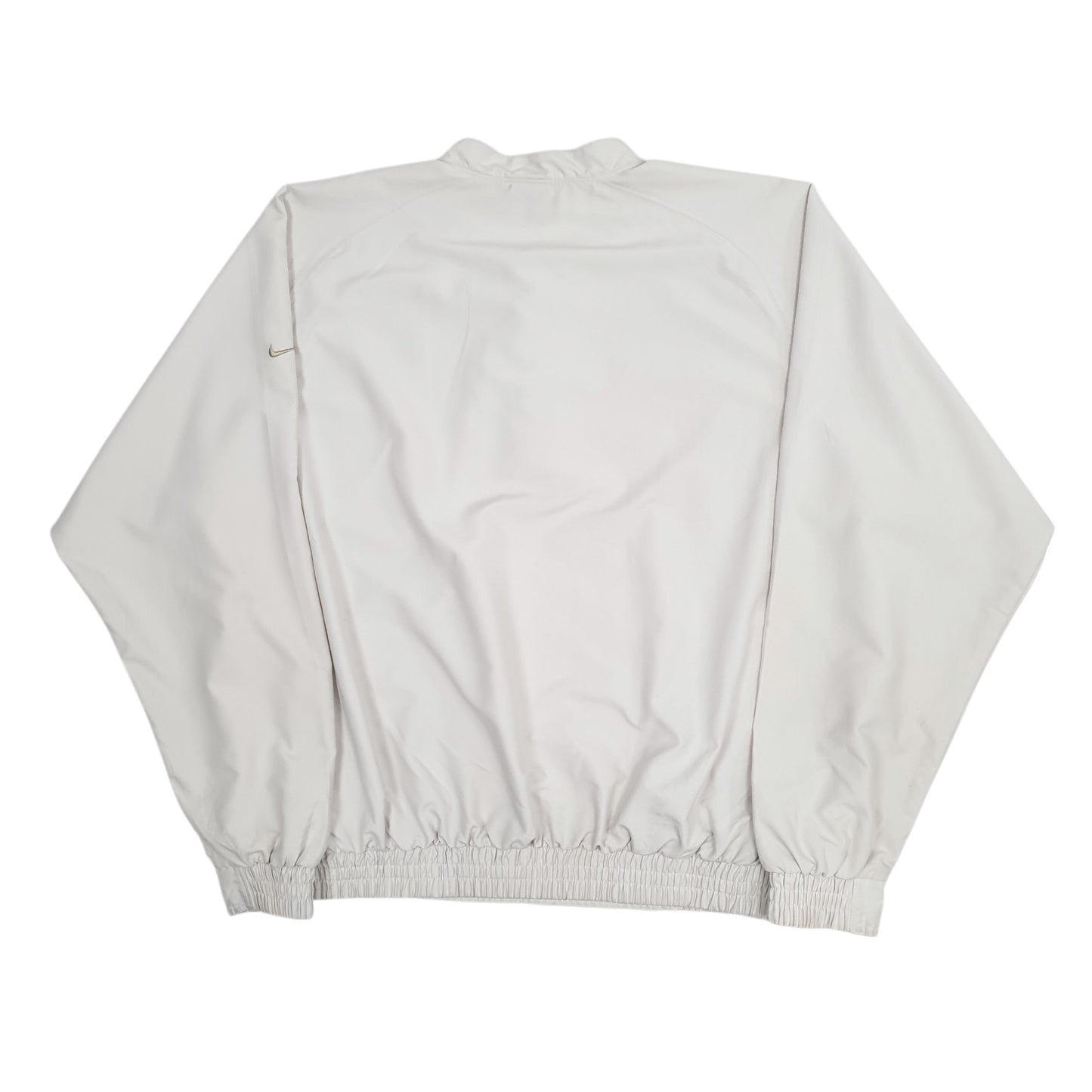 Mens Grey Nike Golf Windbreaker Quarter Zip Coat