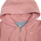 Womens Pink Nike Hoodie Full Zip Jumper