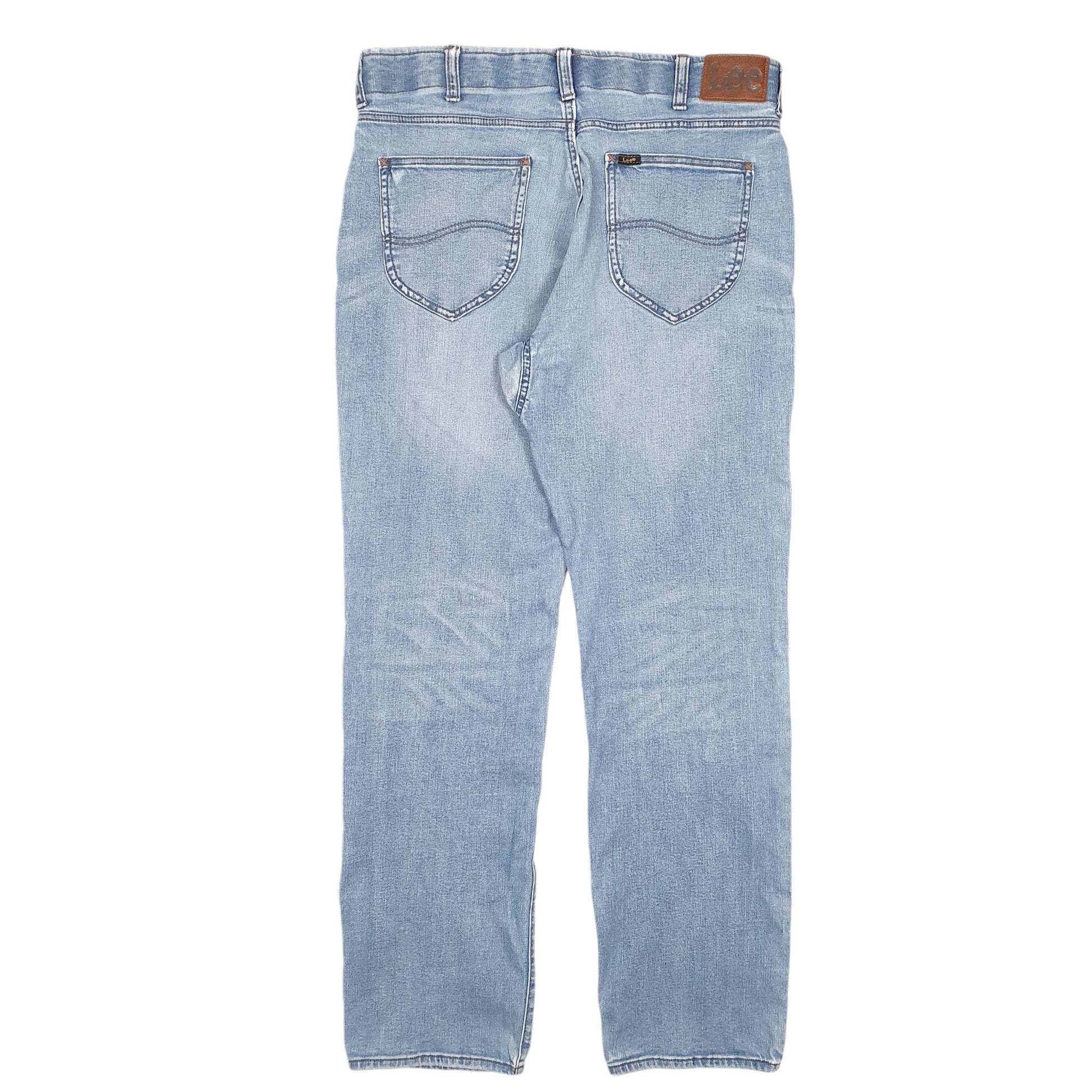 Mens Blue Lee Athletic Stretch Casual JeansW34 L34