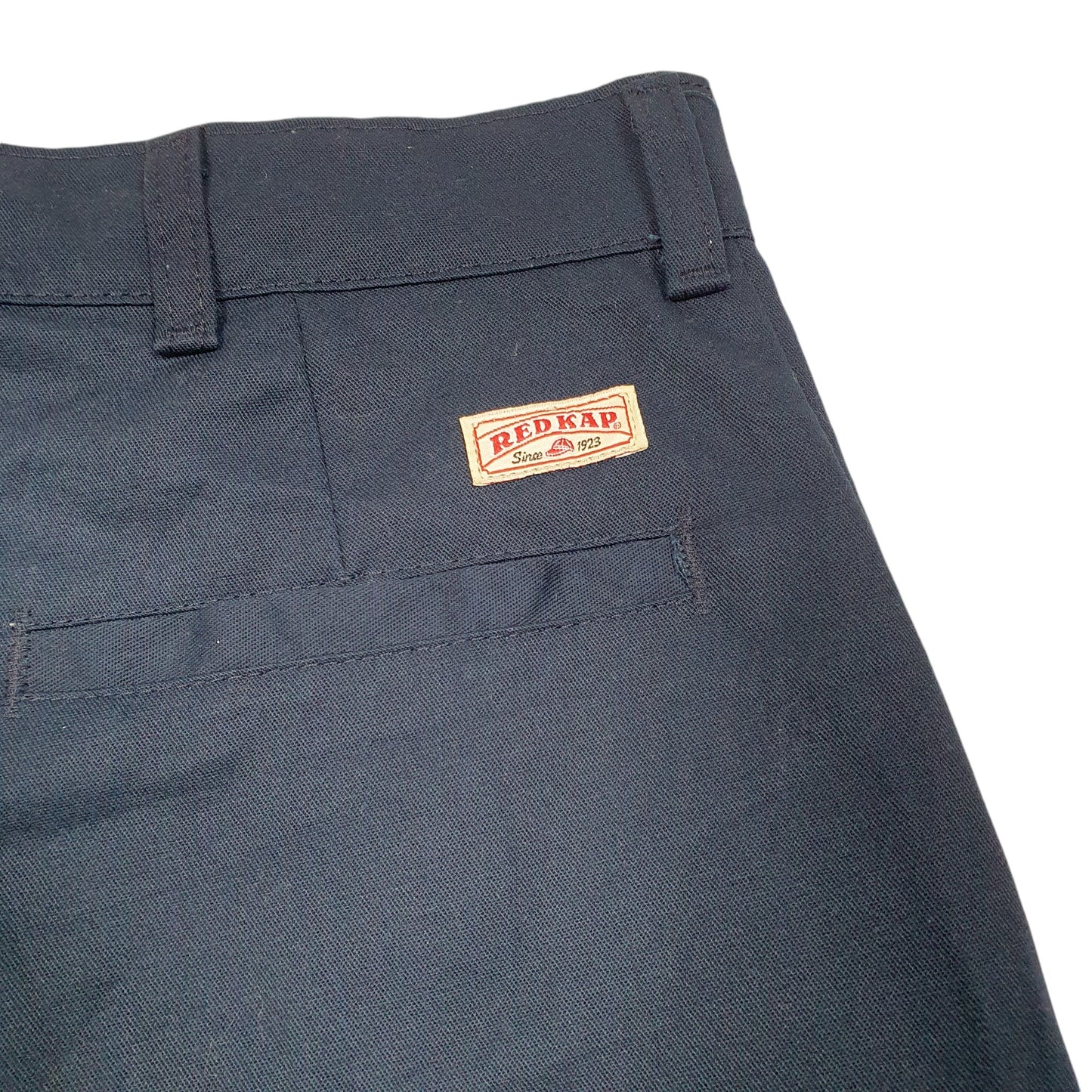 Mens Navy Red Kap Workwear Chino Shorts