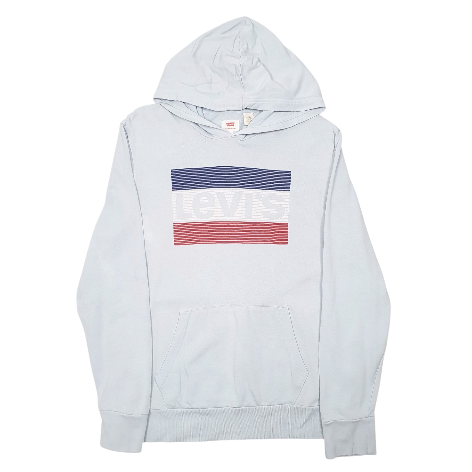 Womens Blue Levis  Hoodie Jumper