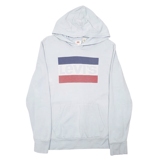 Womens Blue Levis  Hoodie Jumper