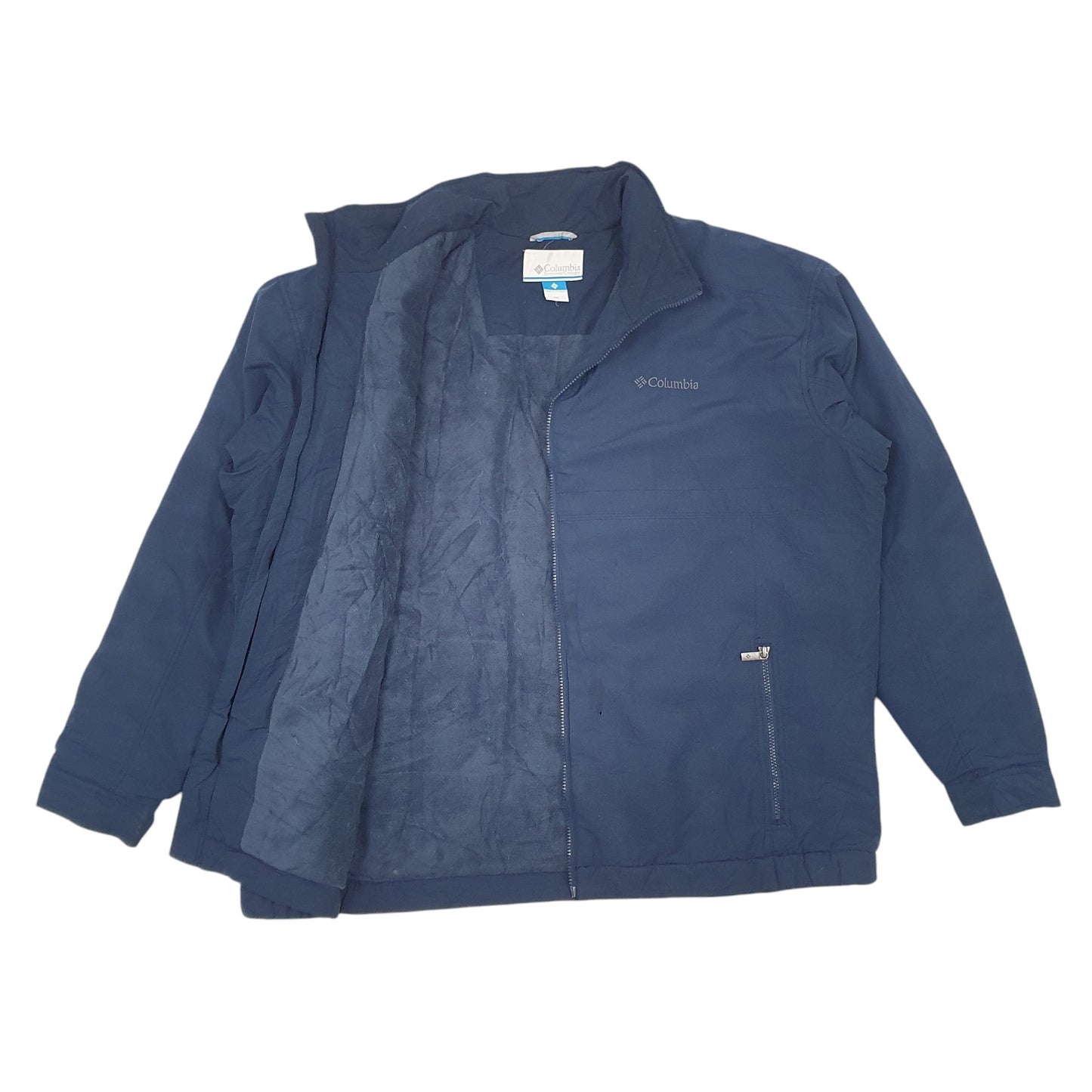 Mens Navy Columbia Sportswear Company   Coat