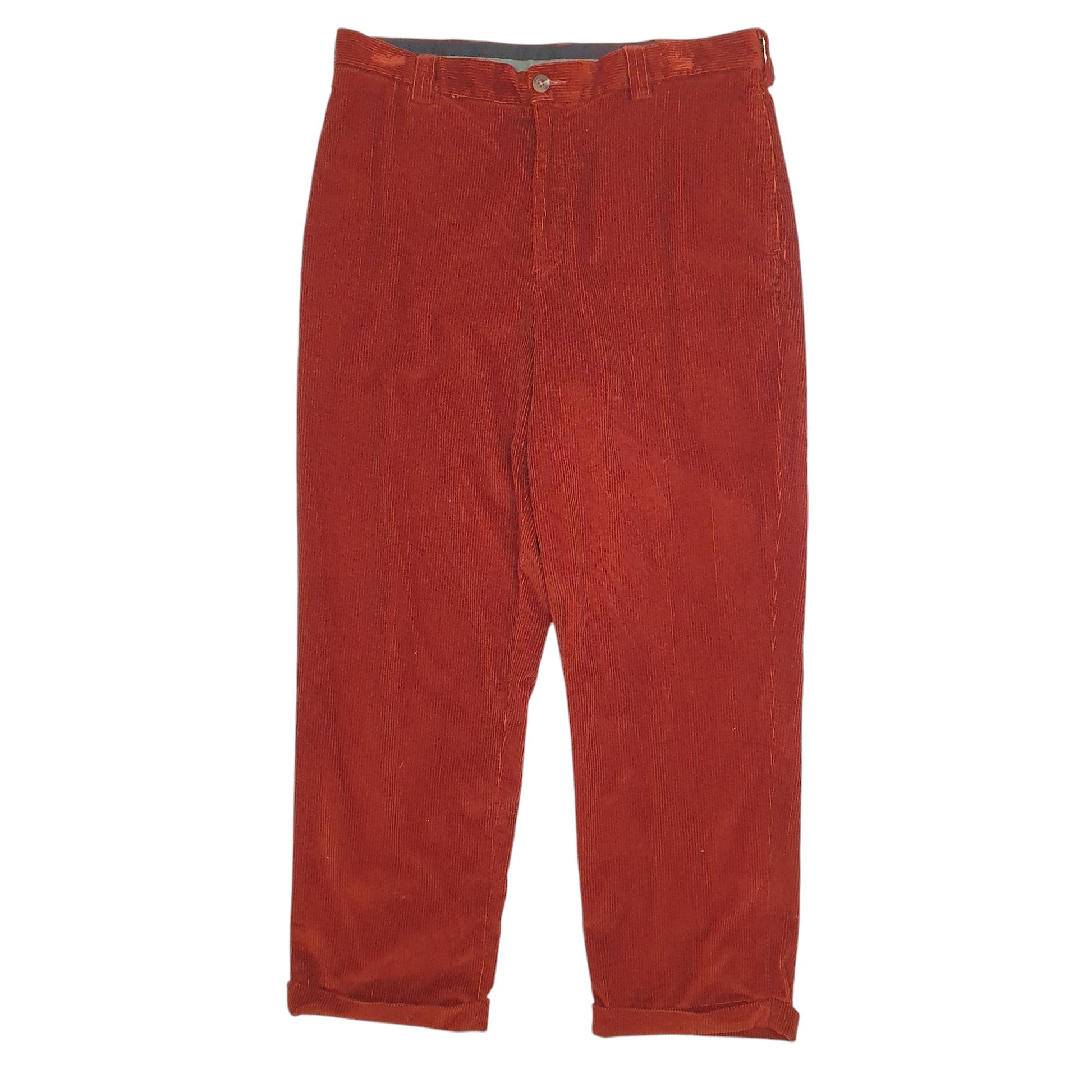 Mens Brown L.L.Bean  Corduroy Trousers