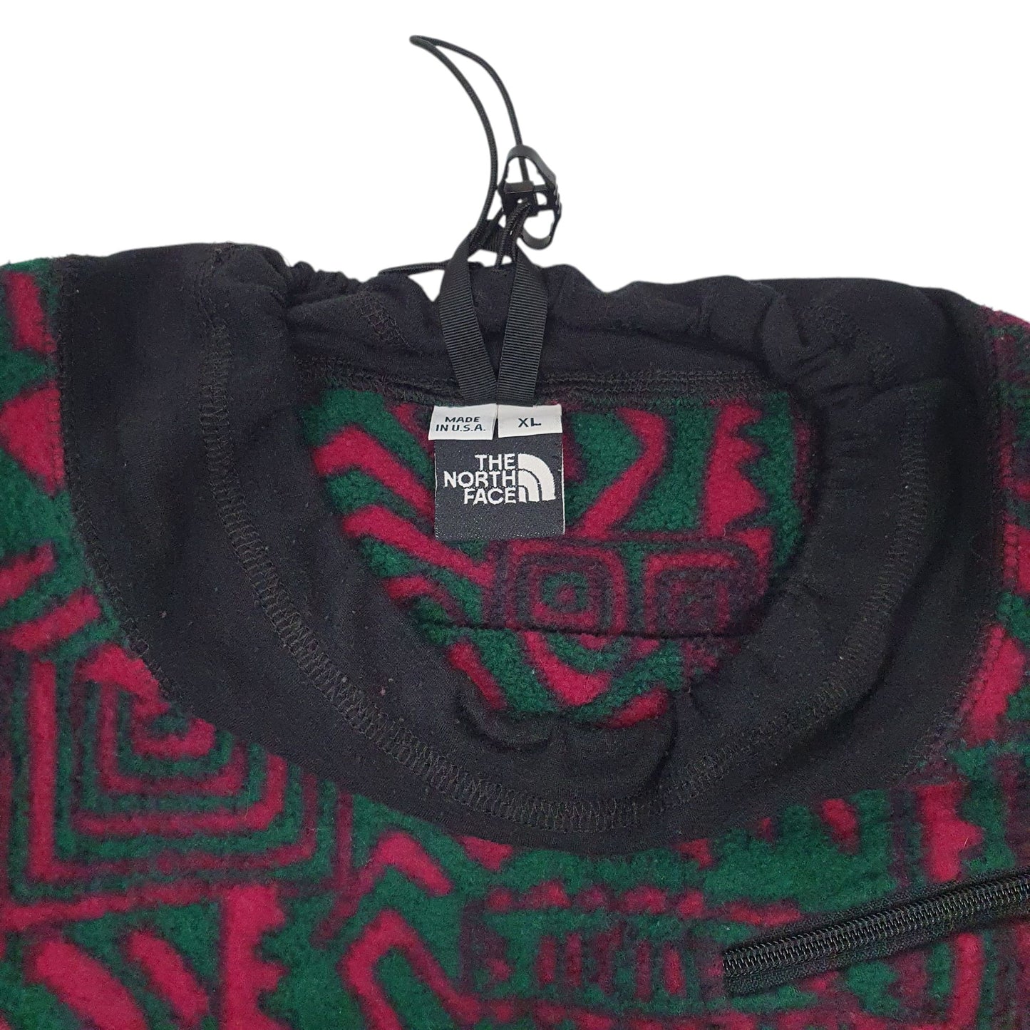 Mens Green The North Face Rage Vintage 90s Made In USA Crewneck Jumper