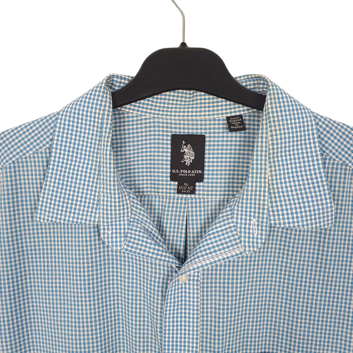 Mens Blue U.S. Polo Assn.  Long Sleeve Shirt