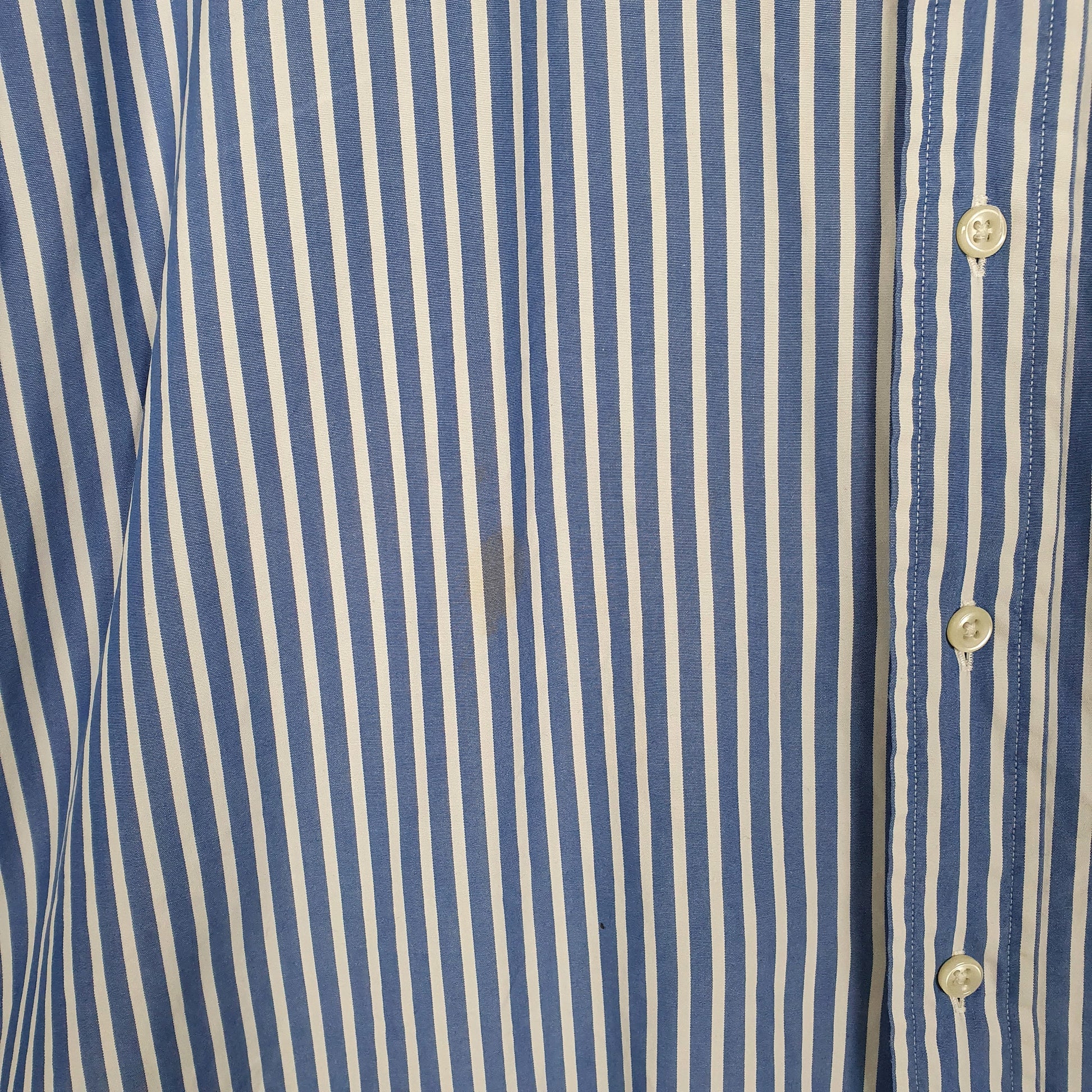 Mens Blue Ralph Lauren Oxford Long Sleeve Shirt