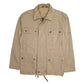 Mens Beige Cottonfield Field Hunting  Coat