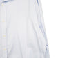 Mens Blue Moss London Tailored Long Sleeve Shirt