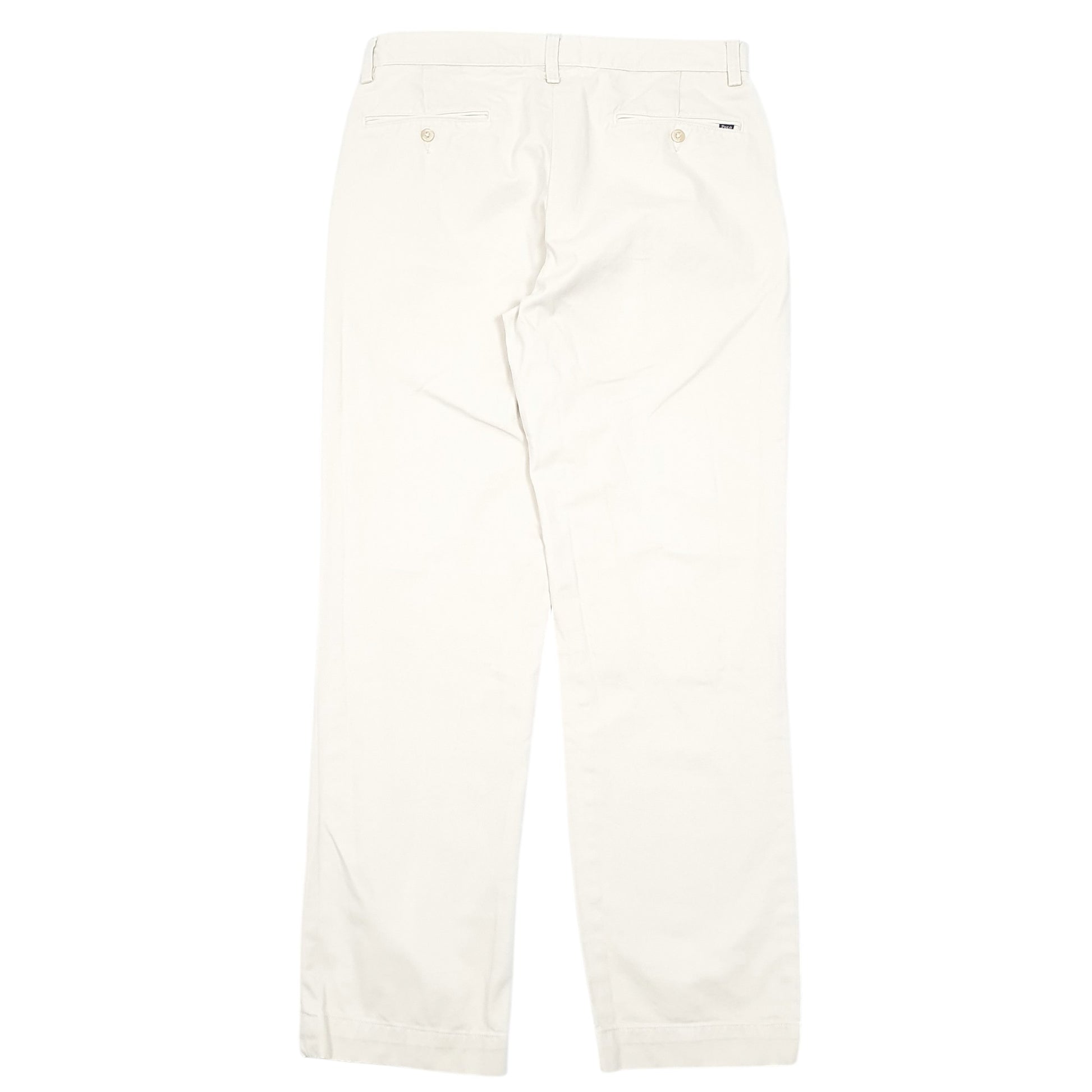 Mens Beige Polo Ralph Lauren Classic Chino Trousers