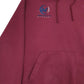 Mens Burgundy Nike Hyundai Hoodie Jumper