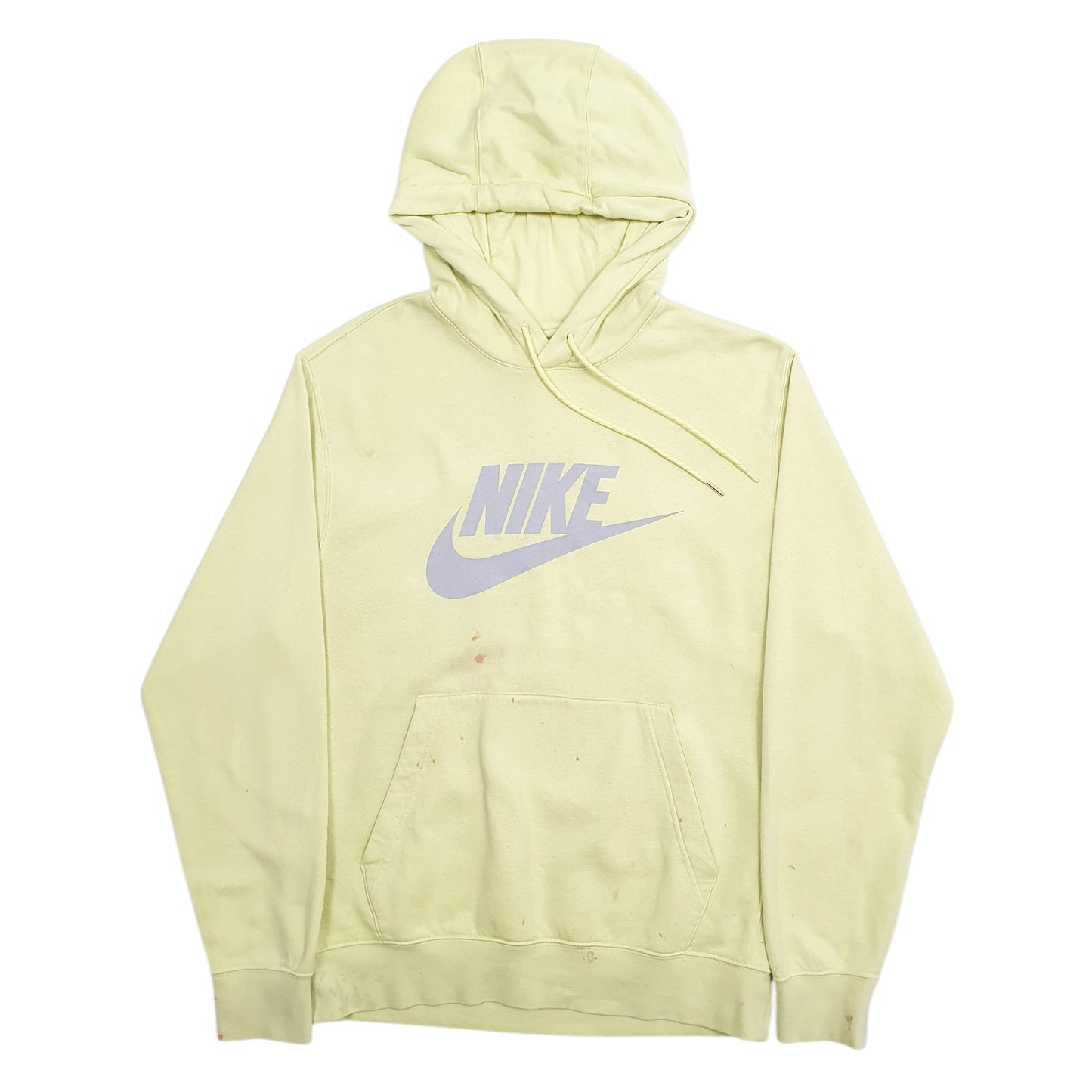 Mens Green Nike Spellout Hoodie Jumper