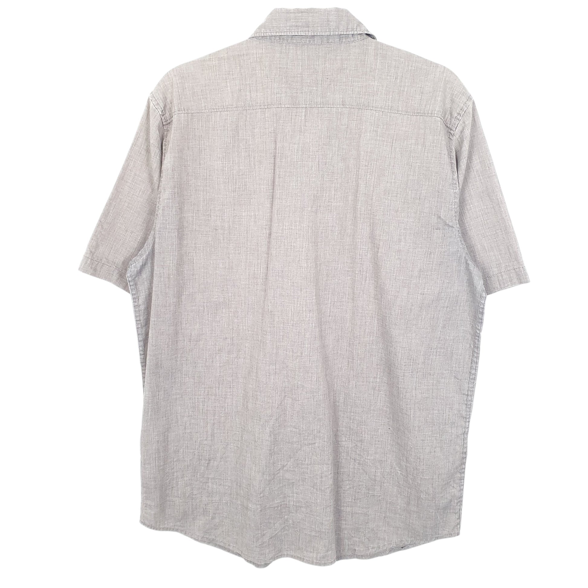 Mens Grey DC Shoe co Skateboarding Short Sleeve Shirt