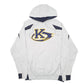 Mens Grey Sport Tek Kansas University Nuggets Football USA Hoodie Jumper