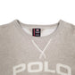 Mens Grey Ralph Lauren Polo Jeans Spellout Crewneck Jumper